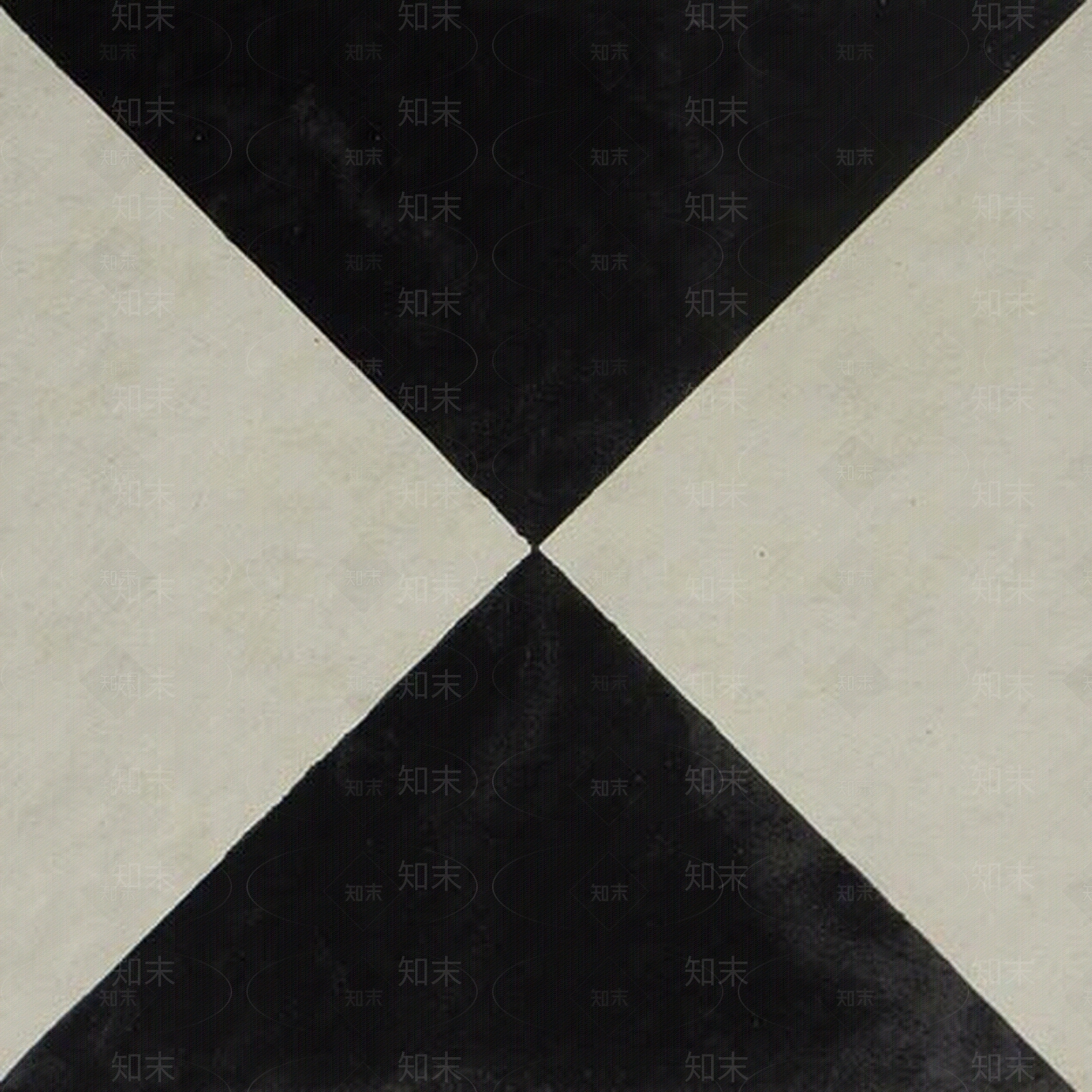 墙面地面黑白拼花贴图下载【ID:569436191】