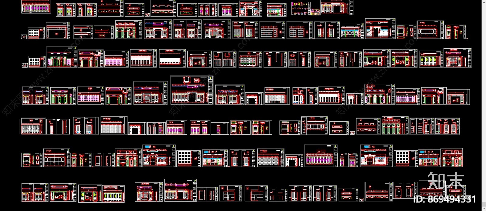 精品施工图下载【ID:869494331】