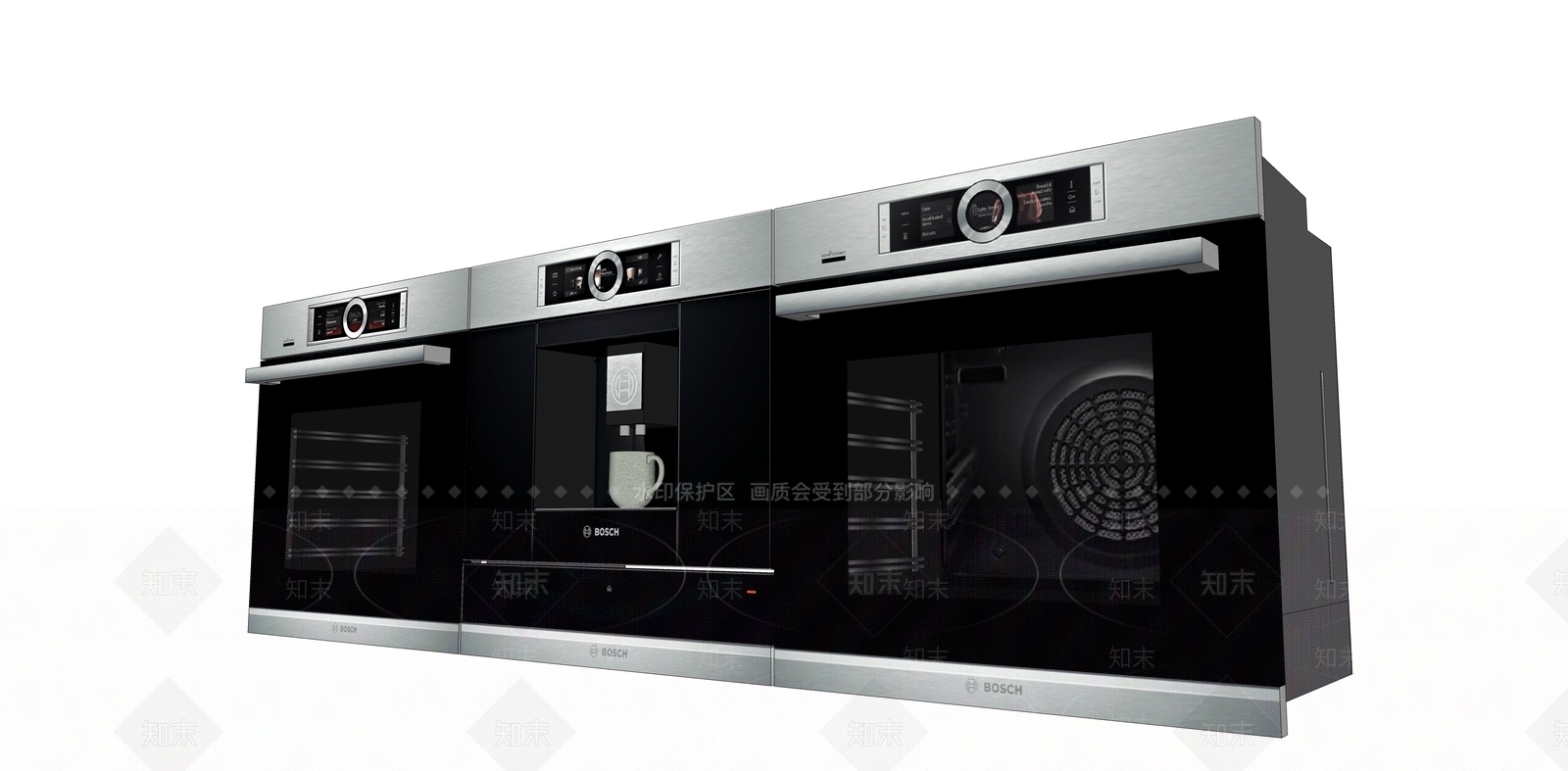 现代风格家电SU模型下载【ID:769518883】