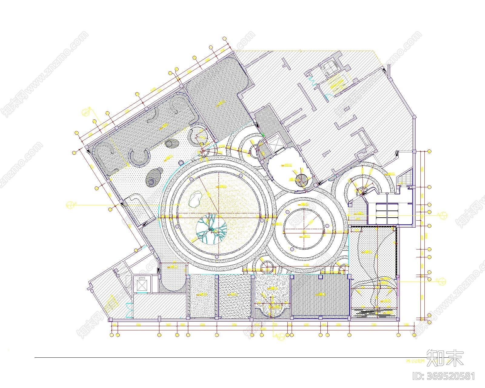 1000㎡厦门建发cad施工图下载【ID:369520581】