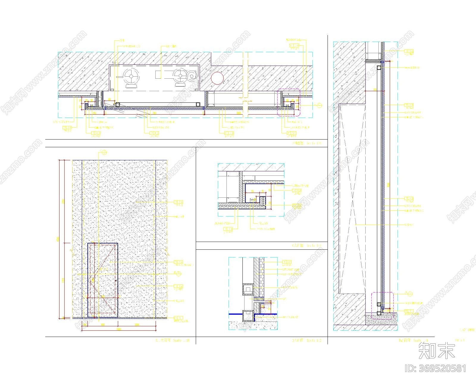 1000㎡厦门建发cad施工图下载【ID:369520581】