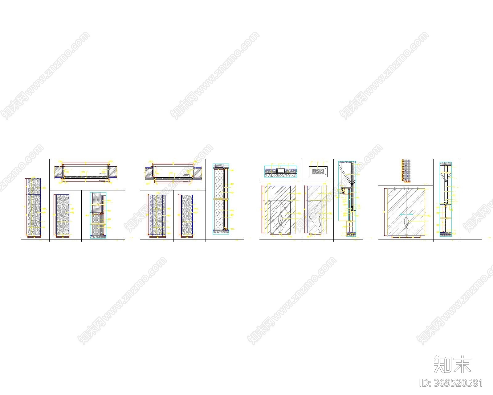 1000㎡厦门建发cad施工图下载【ID:369520581】