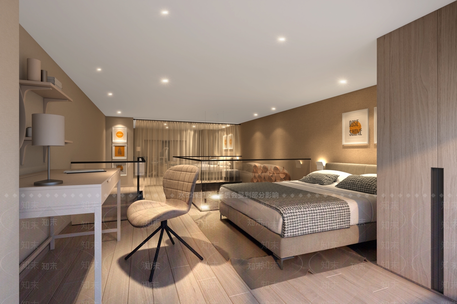 现代单身公寓3D模型下载【ID:969617746】
