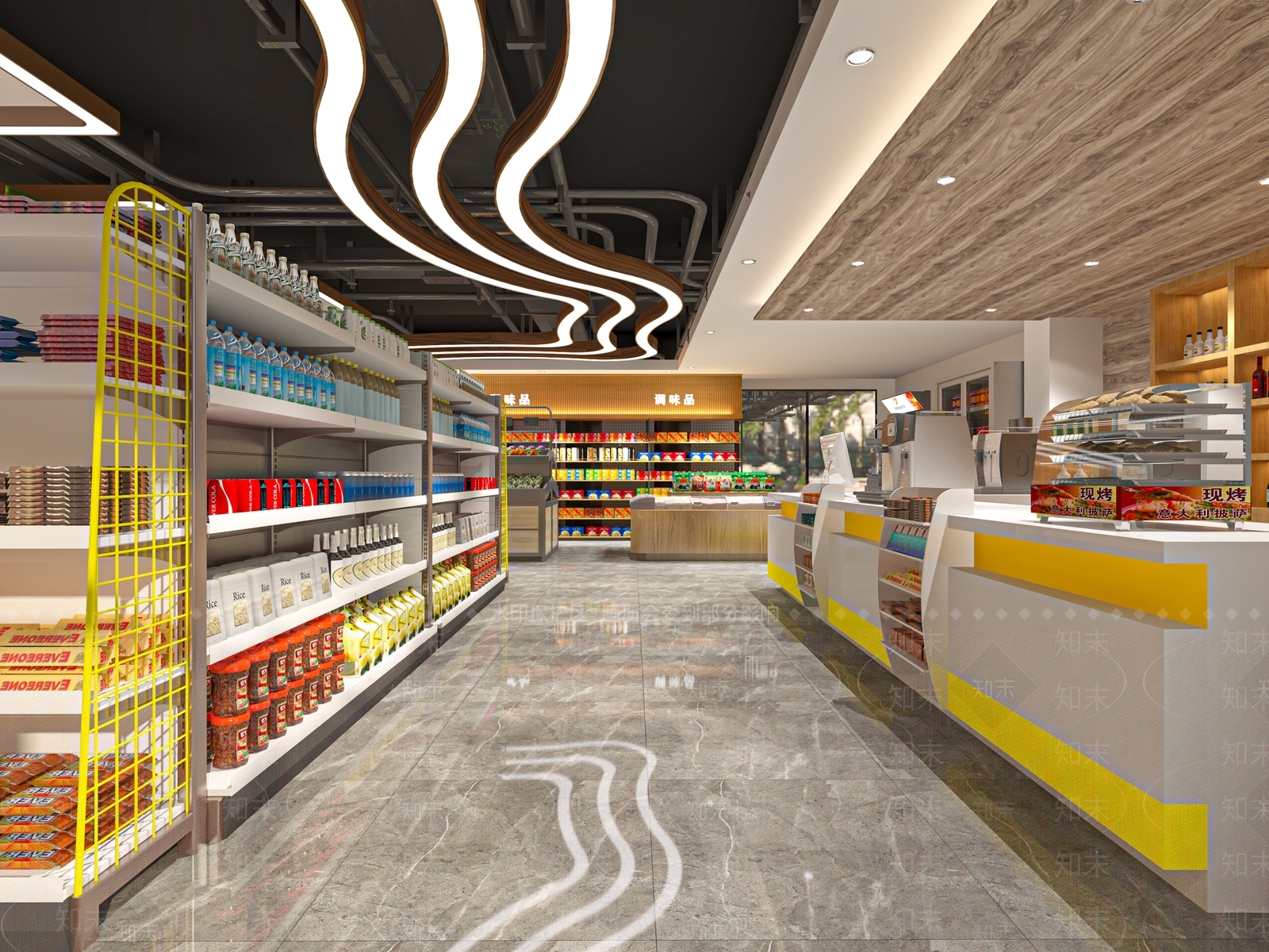 工业风便利店3D模型下载【ID:569660376】