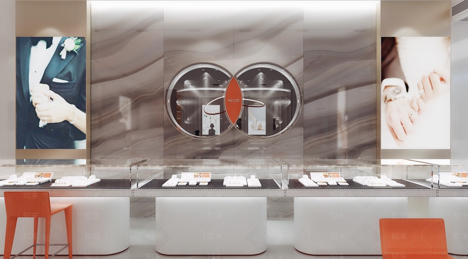 现代珠宝店3D模型下载【ID:569667867】