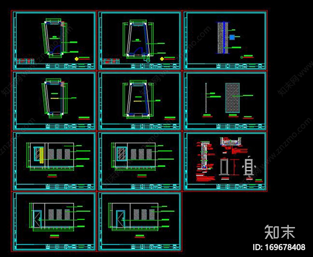 全套琴房CAcad施工图下载【ID:169678408】