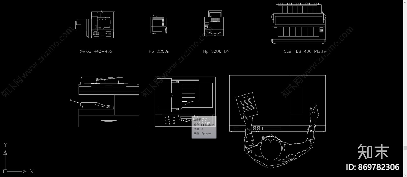 打印机施工图下载【ID:869782306】