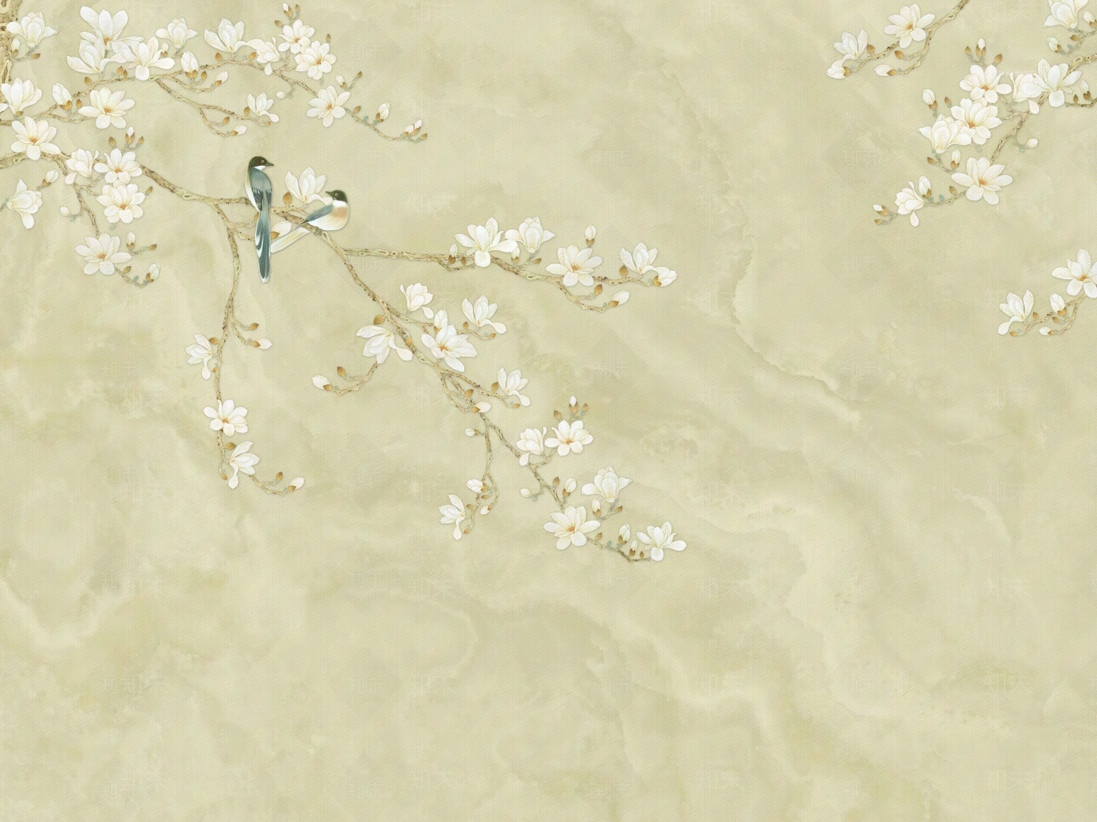 新中式大理石背景墙贴图下载【ID:569791288】