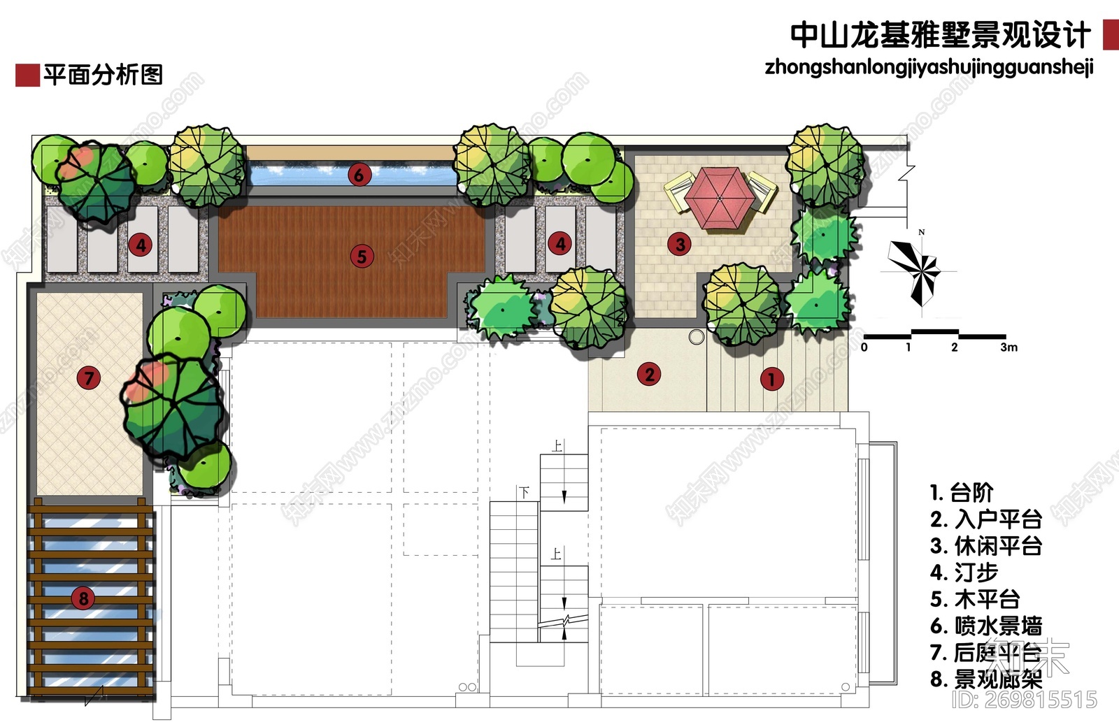 别墅景观cad施工图下载【ID:269815515】