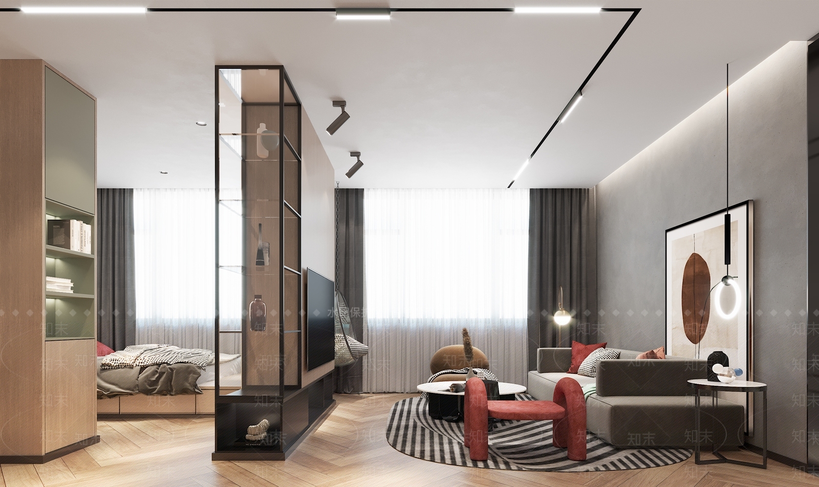 北欧公寓3D模型下载【ID:969872775】