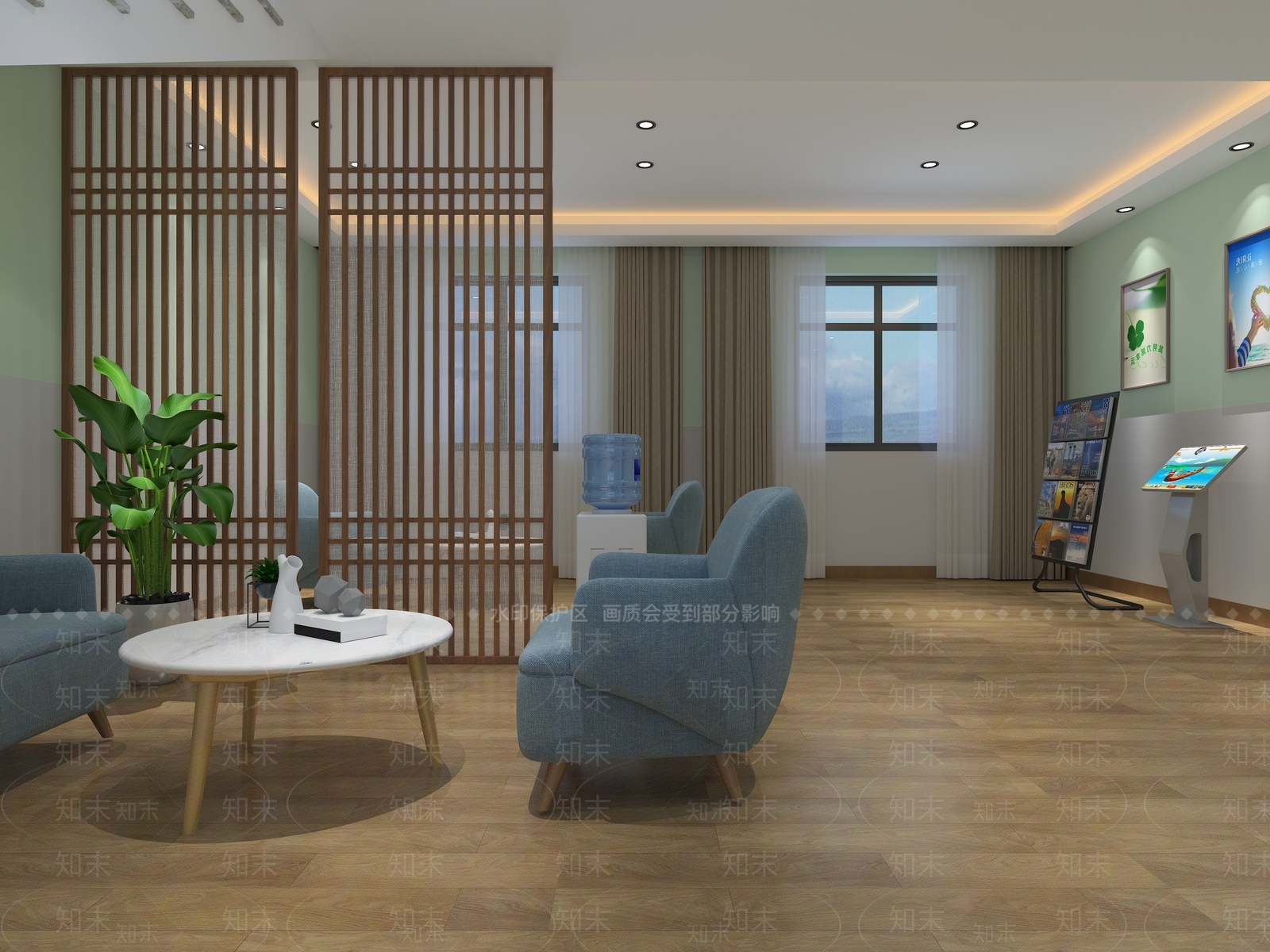 北欧心理咨询办公室3D模型下载【ID:569876852】