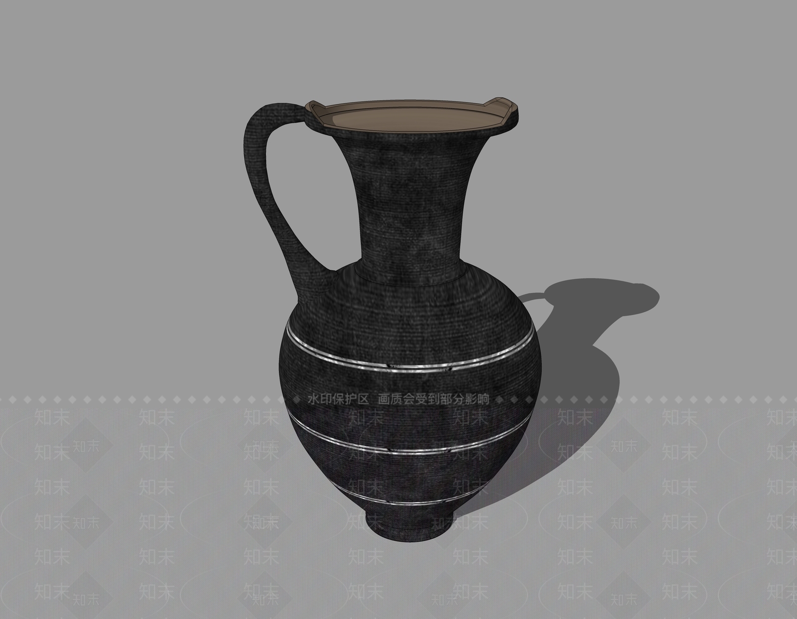 欧式风格花瓶SU模型下载【ID:969906990】