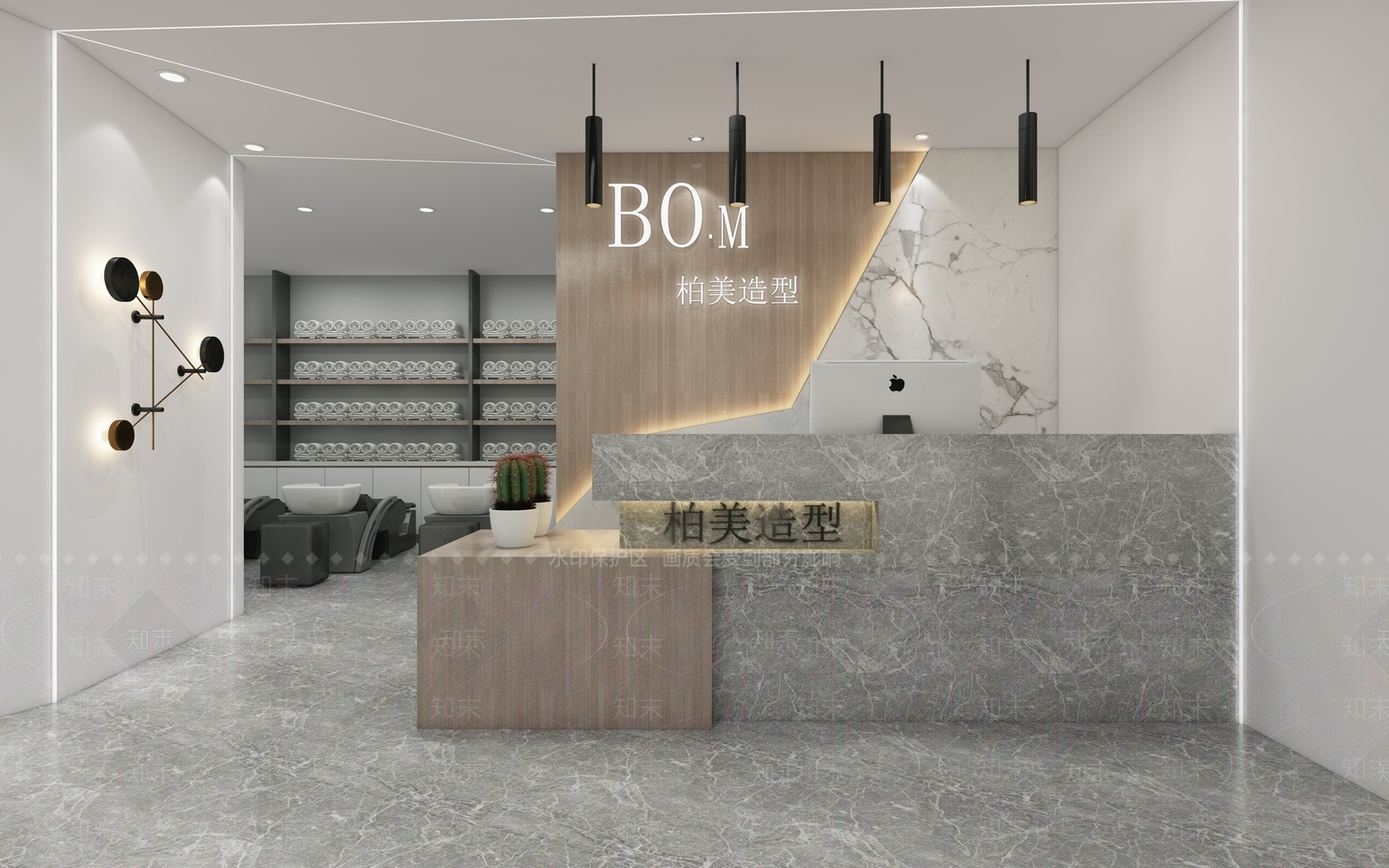 现代理发店3D模型下载【ID:369996461】