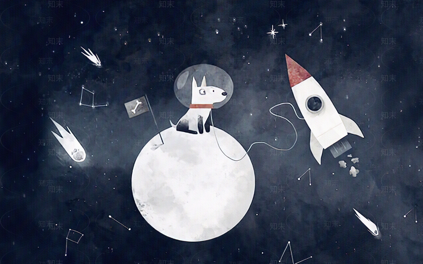 儿童房壁纸贴图下载【ID:970100288】