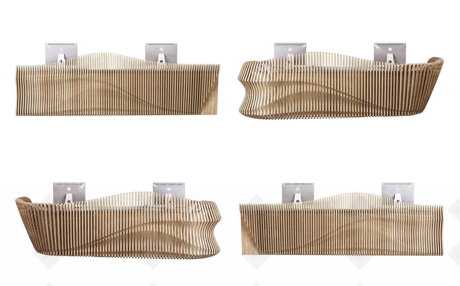 现代异形前台3D模型下载【ID:770155724】