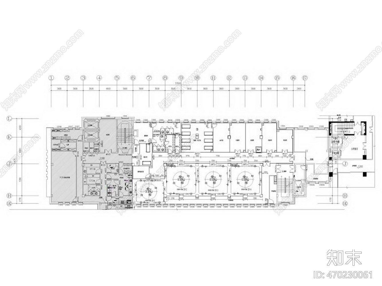 LTW-医院整治工程1000㎡日间手术cad施工图下载【ID:470230061】