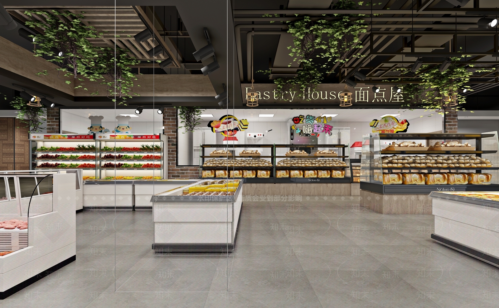 现代超市3D模型下载【ID:270231999】