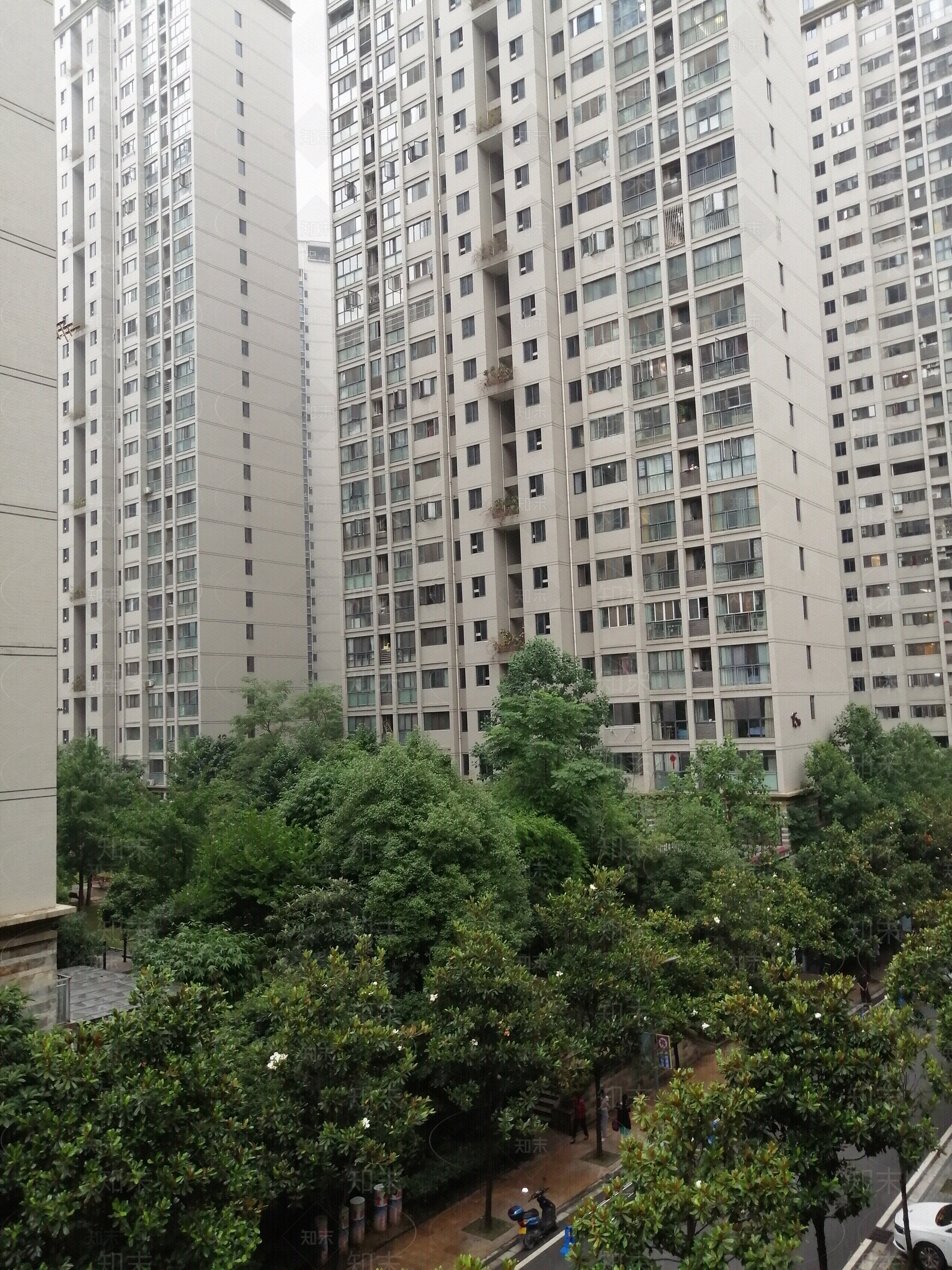 白天小区外景贴图下载【ID:870236382】_【知末网贴图库】