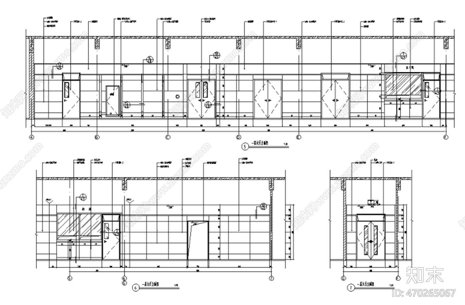 HBA-广州某医院室内装修设计全cad施工图下载【ID:470265067】