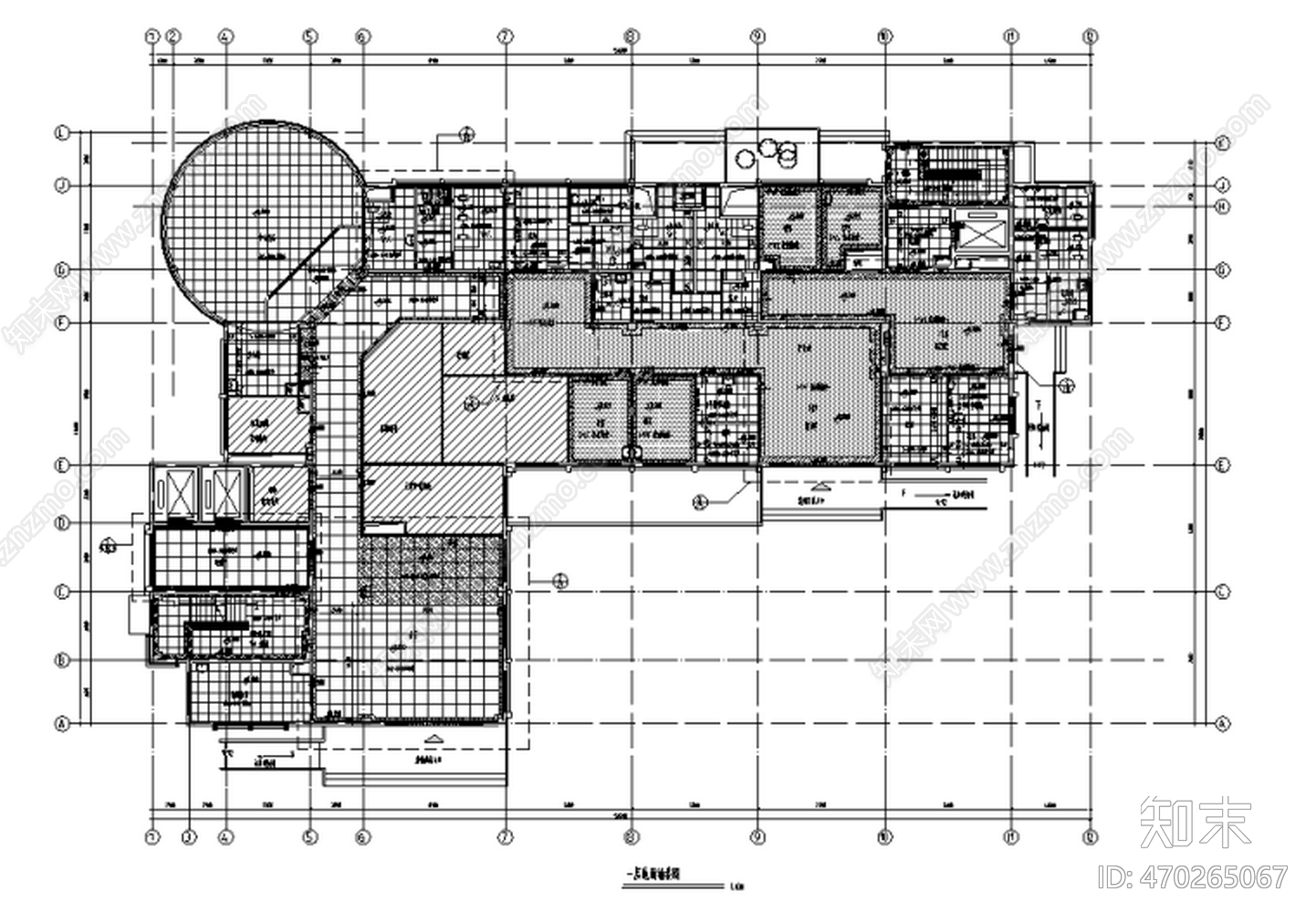 HBA-广州某医院室内装修设计全cad施工图下载【ID:470265067】