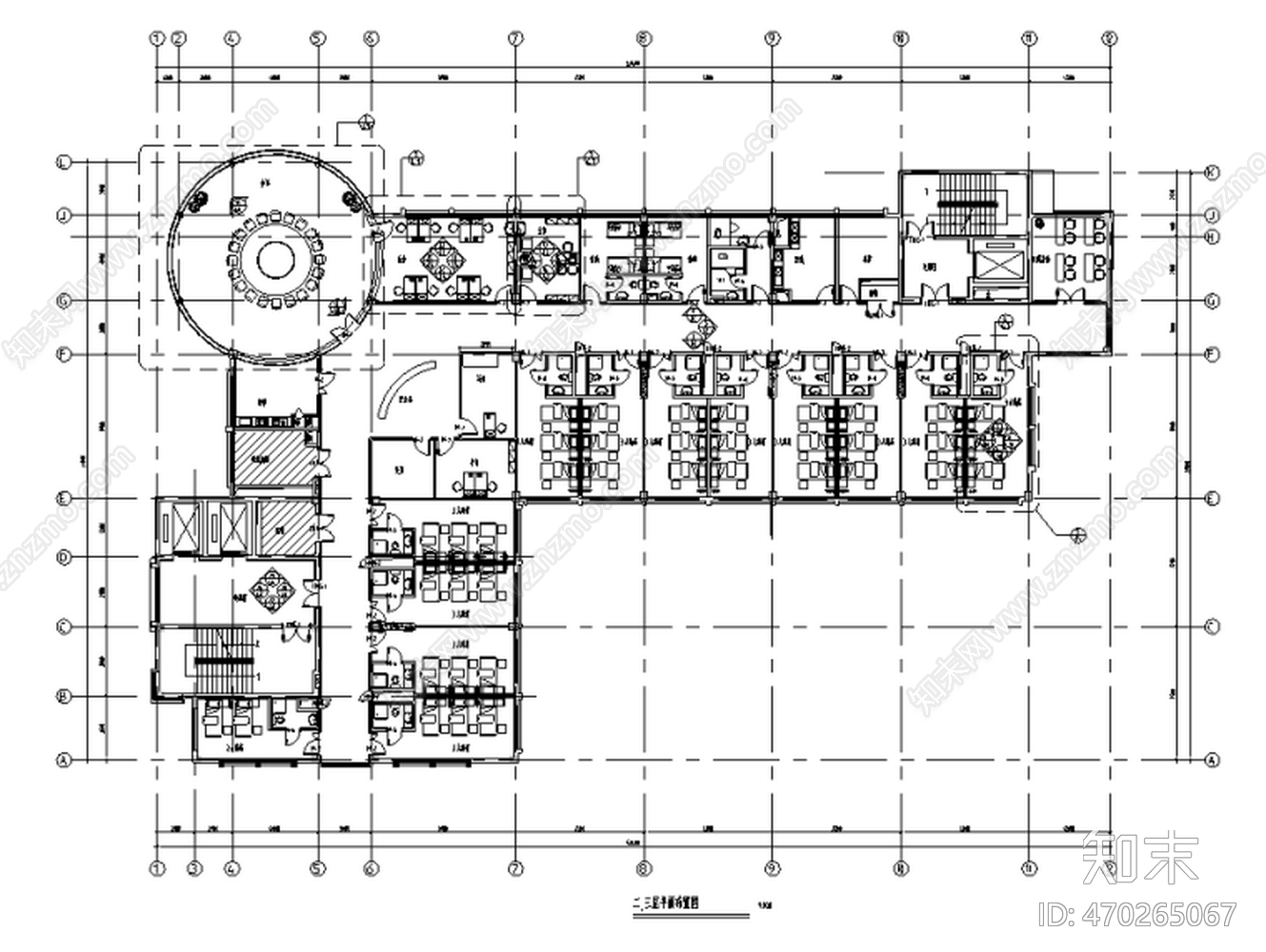 HBA-广州某医院室内装修设计全cad施工图下载【ID:470265067】