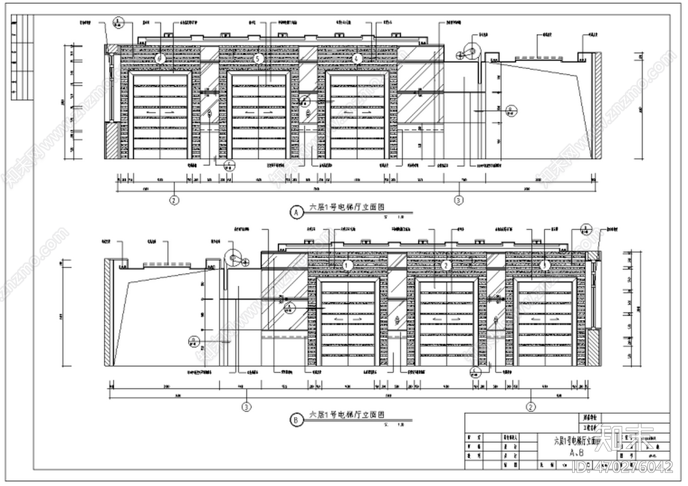 HSD琚宾-某医院室内装修设计详cad施工图下载【ID:470276042】