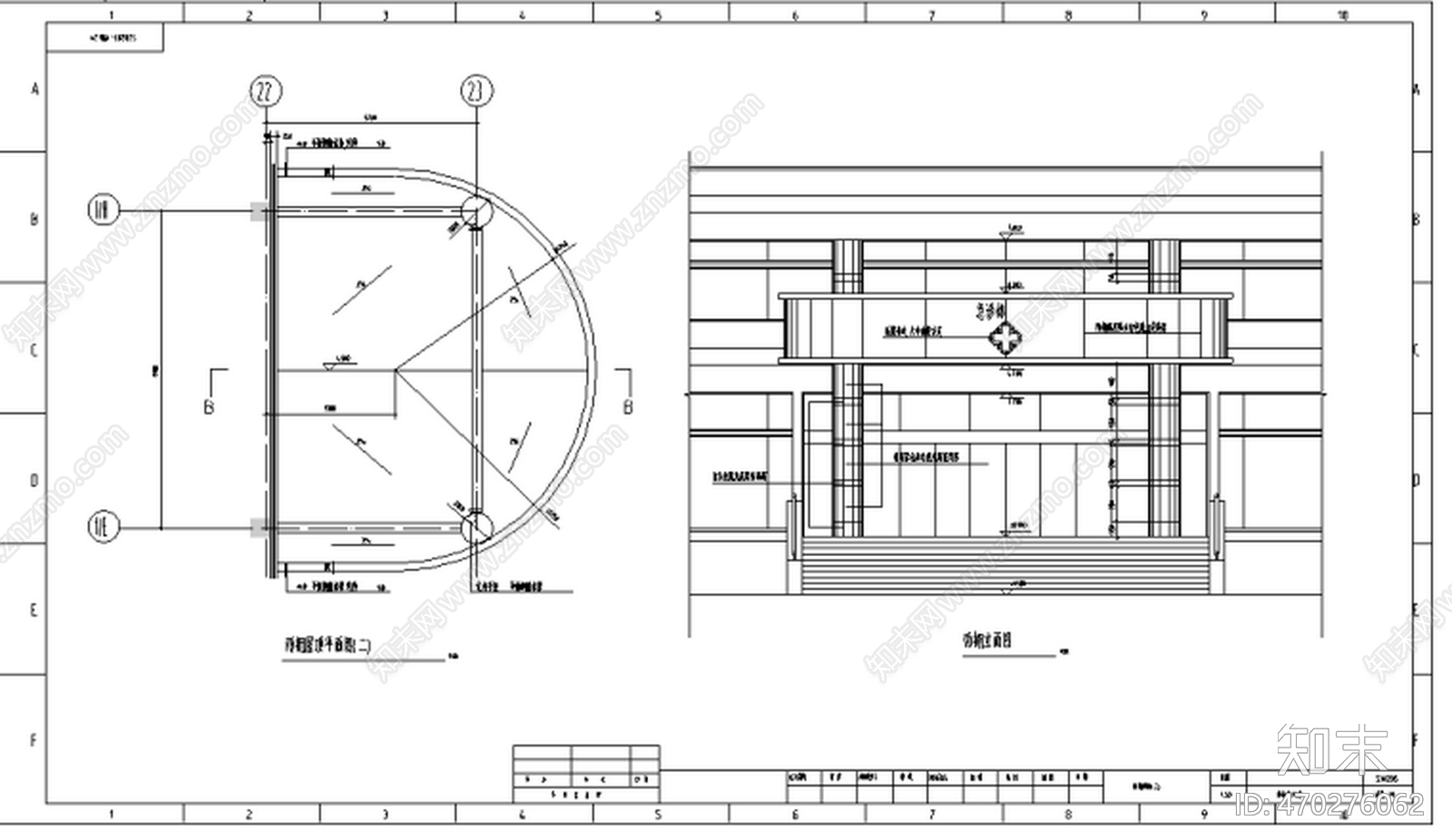 HSD琚宾-青岛医院综合楼室内装修全cad施工图下载【ID:470276062】