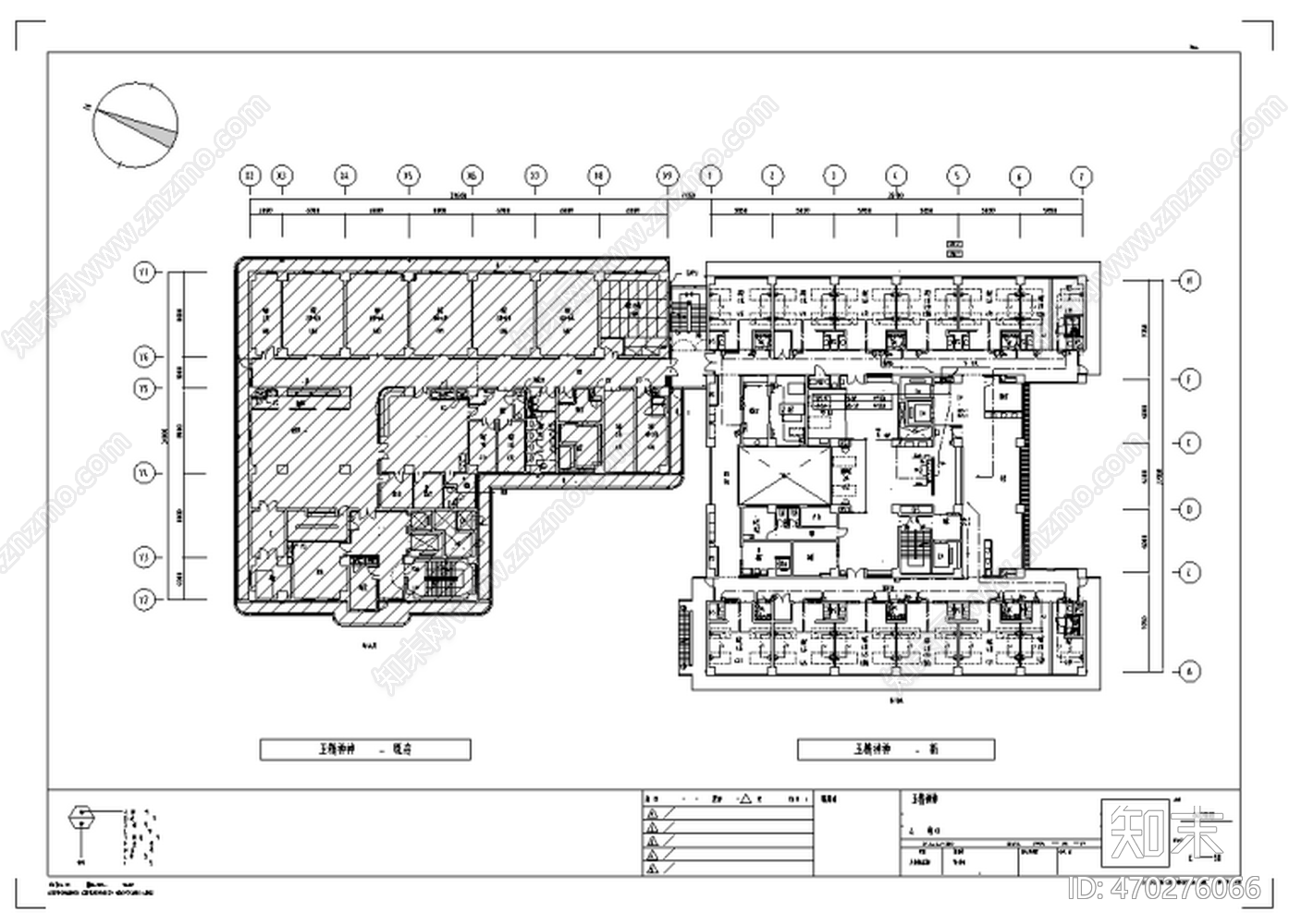 HBA-大型医院室内装修设cad施工图下载【ID:470276066】