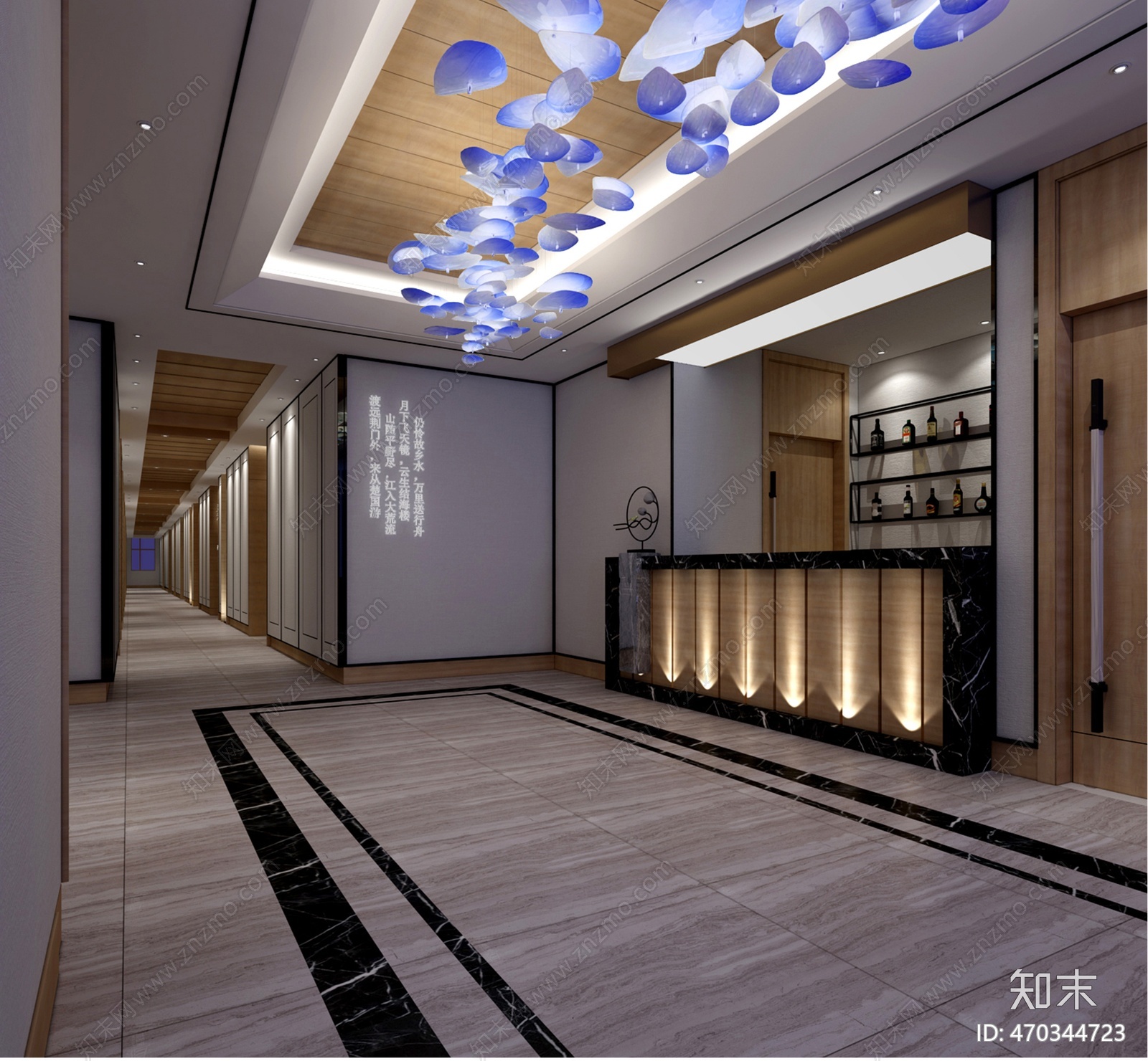 酒店宴会cad施工图下载【ID:470344723】