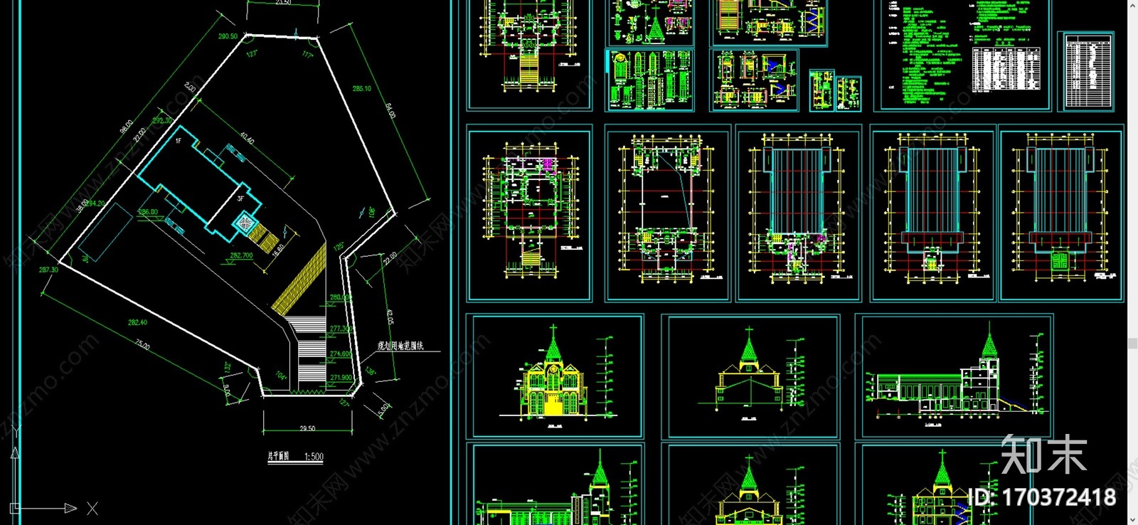 精品施工图下载【ID:170372418】