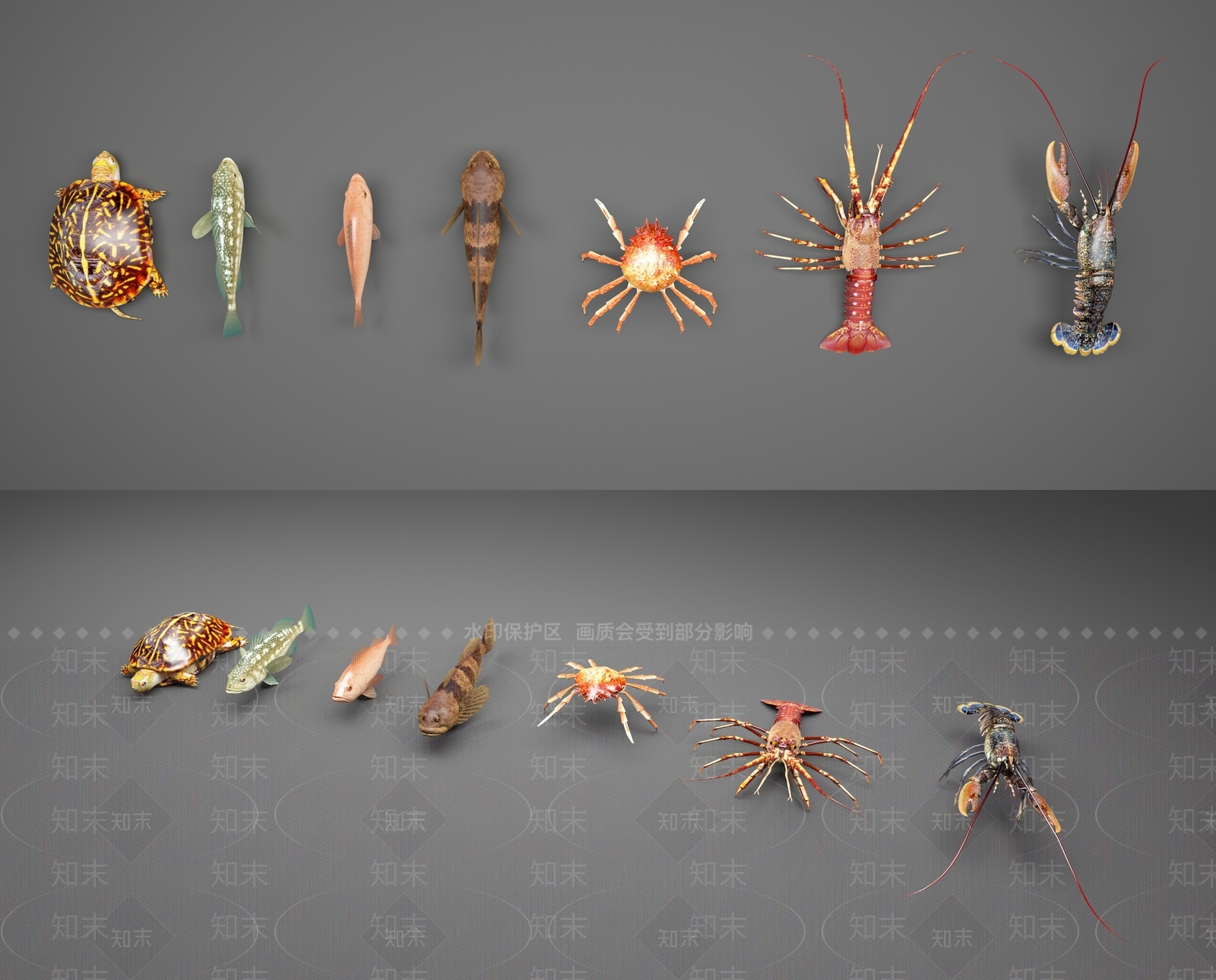 现代龙虾3D模型下载【ID:670463174】