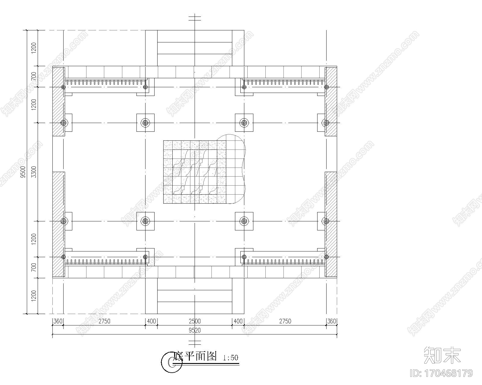 苏式古建筑仿古木结构木建筑天正T20版本全套图纸硬山三跨休闲廊架cad施工图下载【ID:170468179】