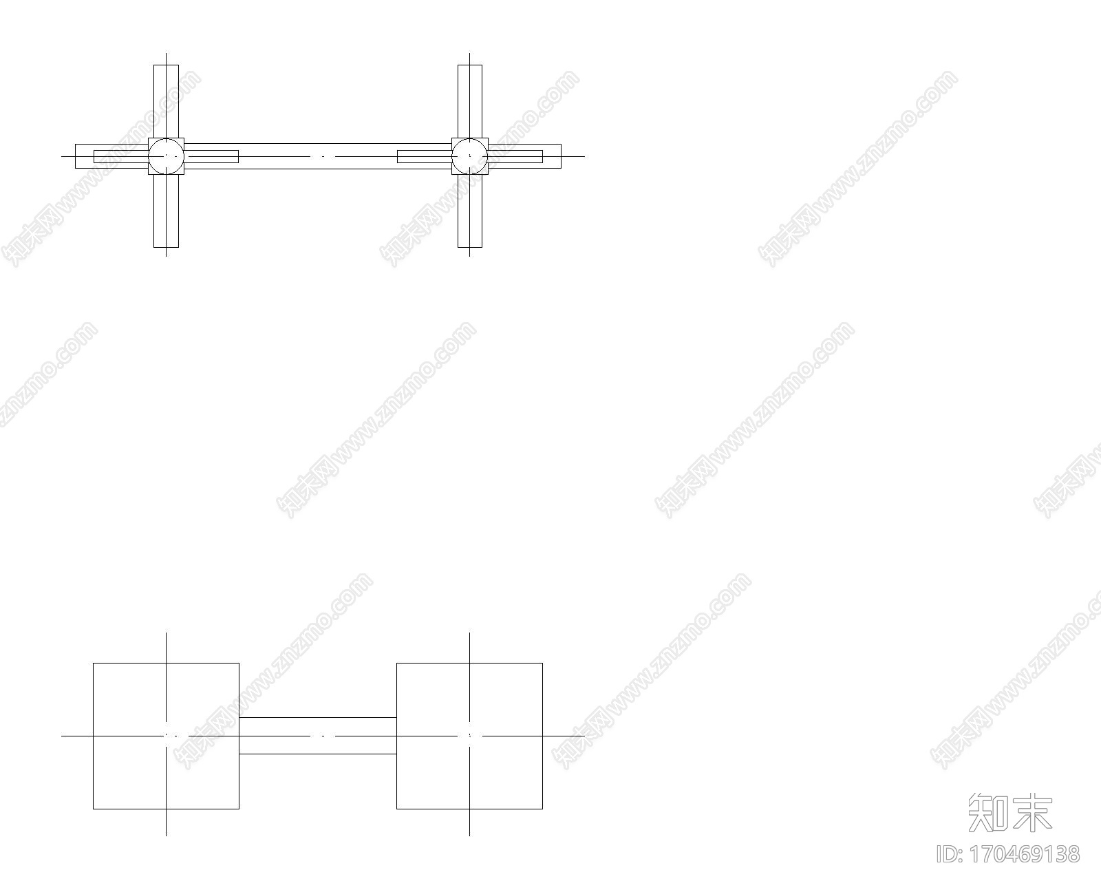 苏式古建筑仿古木结构木建筑天正T20版本全套图纸石牌坊未标注施工图下载【ID:170469138】