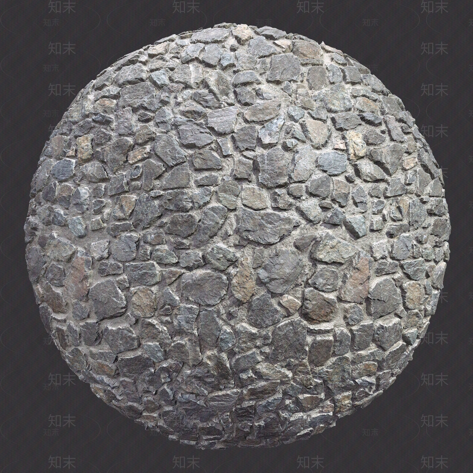 地面石头碎拼贴图下载【ID:970481693】