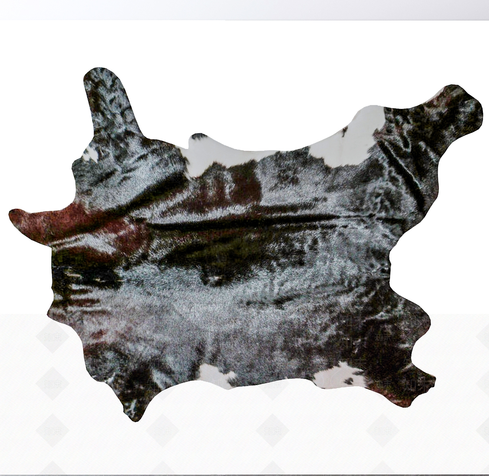 现代不规则地毯3D模型下载【ID:470491007】