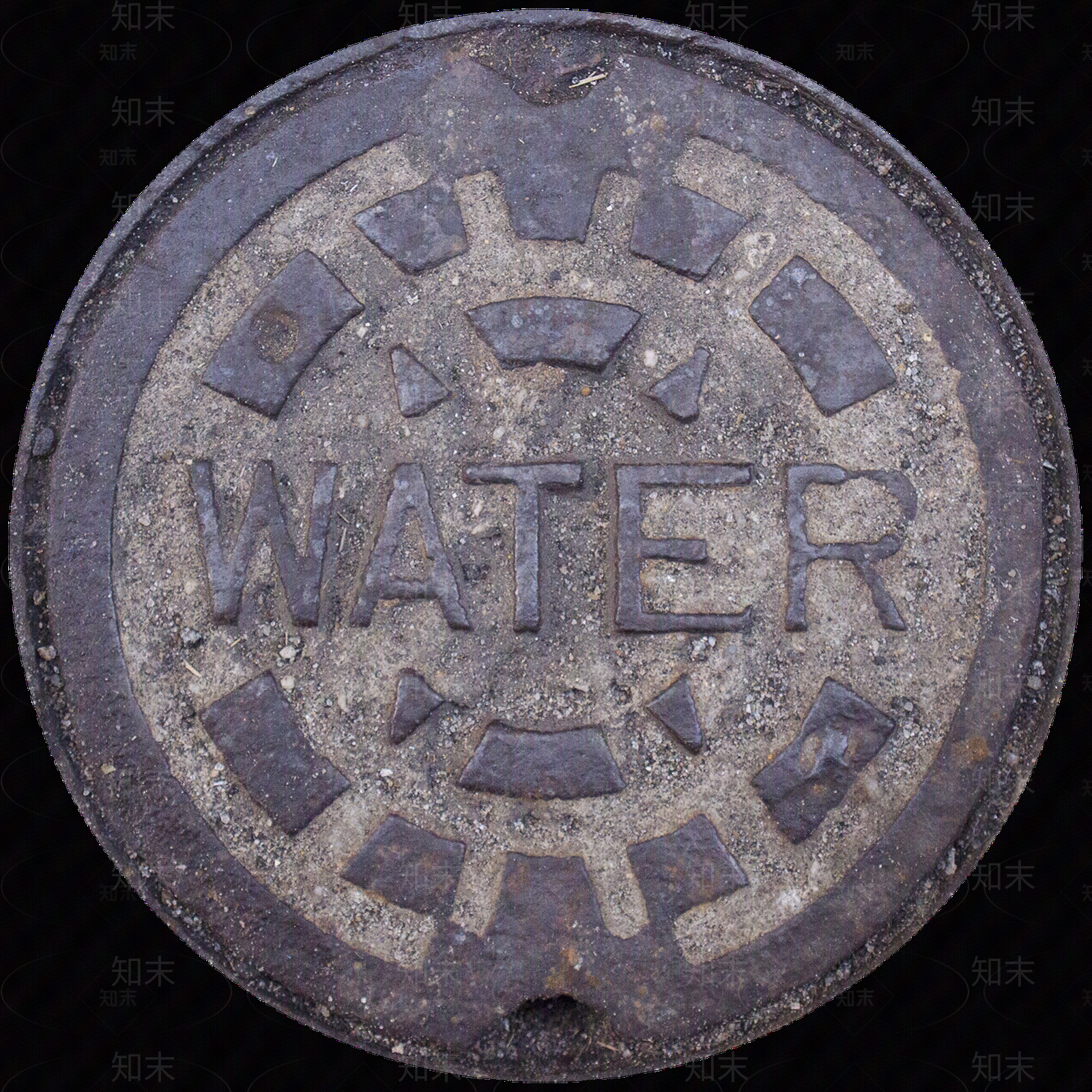 外部道路井盖贴图下载【ID:570649279】