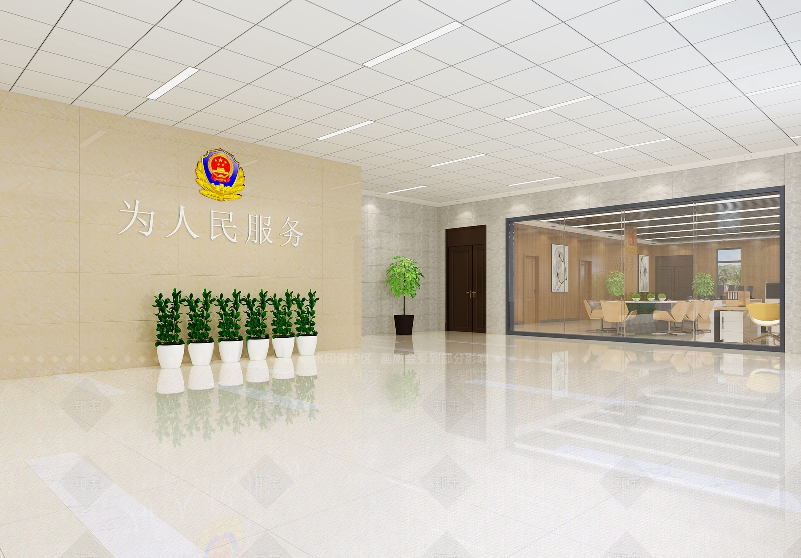 现代政法机构3D模型下载【ID:470705015】