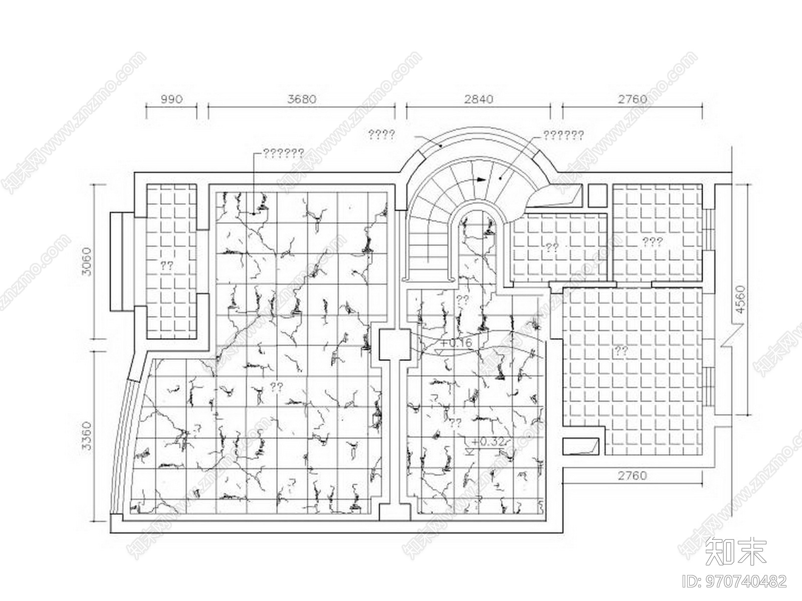 Benoy贝诺-214套别墅室内装饰户型布局CAD设计图cad施工图下载【ID:970740482】