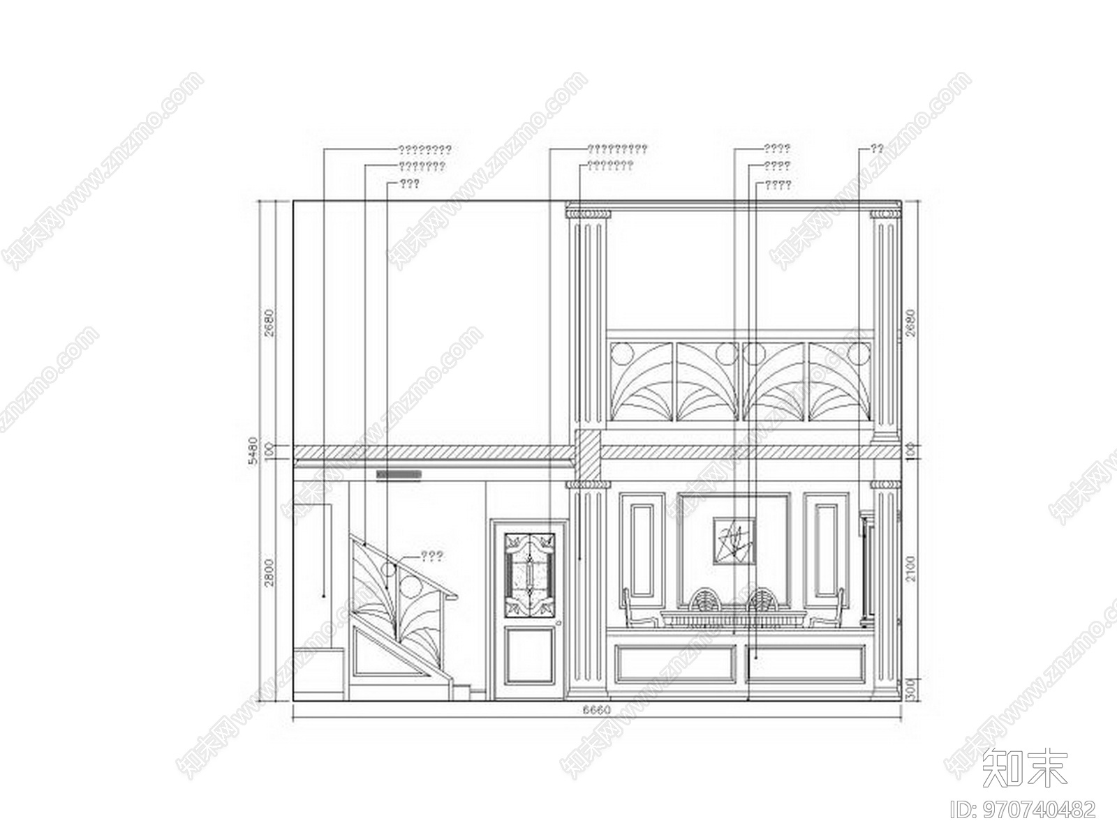 Benoy贝诺-214套别墅室内装饰户型布局CAD设计图cad施工图下载【ID:970740482】