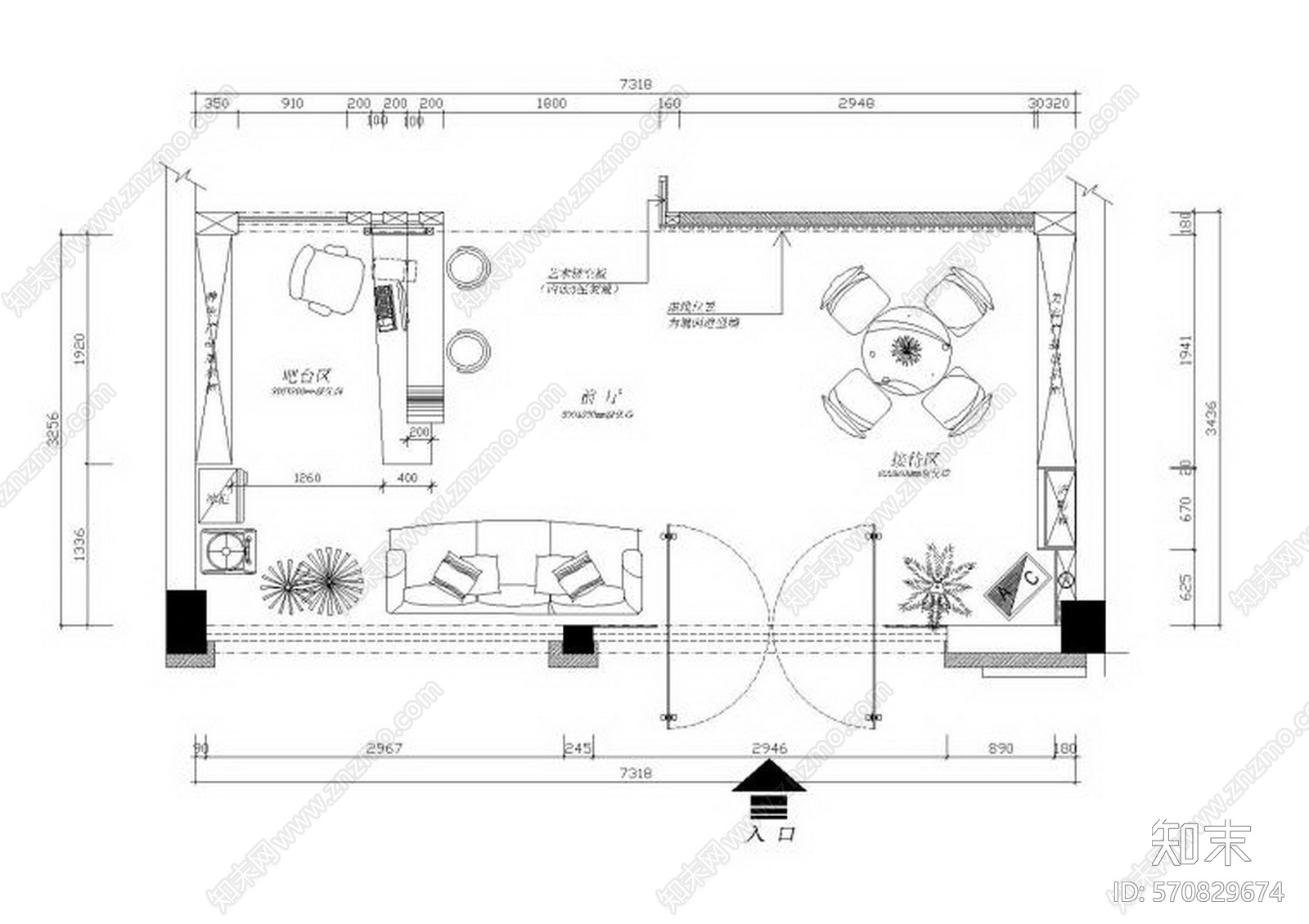 AFSO傅厚民-福州康颜女子养生馆室内cad施工图下载【ID:570829674】