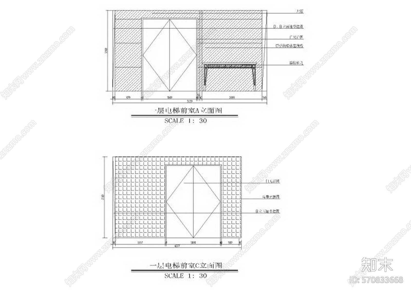 HBA-沈阳希尔斯池典桑拿浴会所cad施工图下载【ID:570833668】