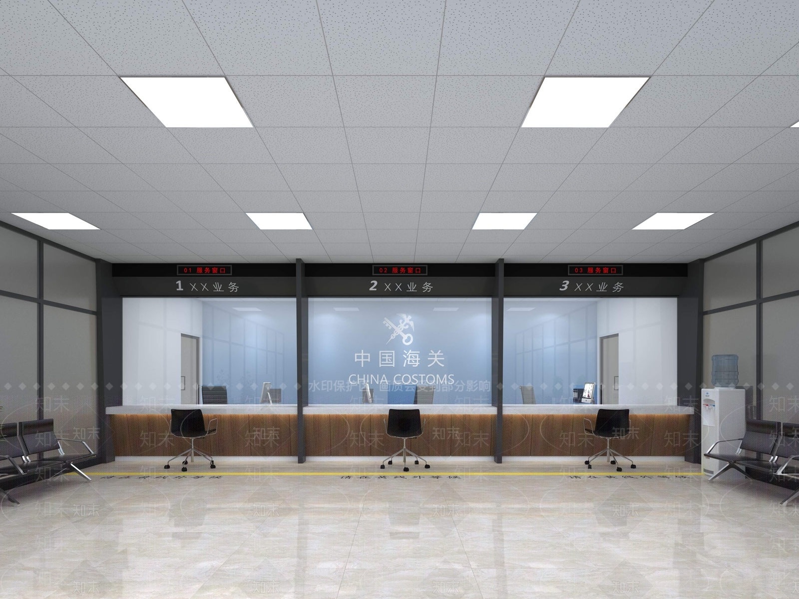 现代政法机构3D模型下载【ID:470881012】