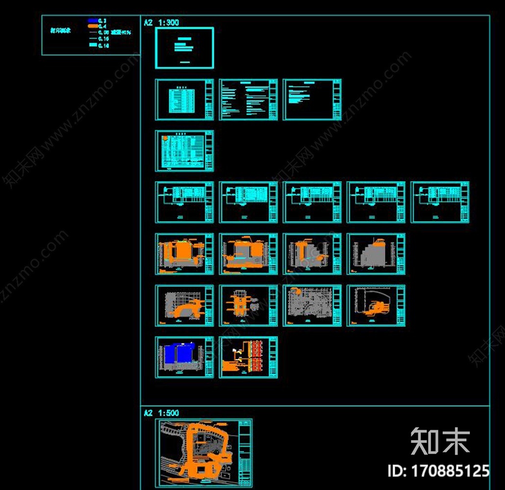 某酒店亮化施工图下载【ID:170885125】