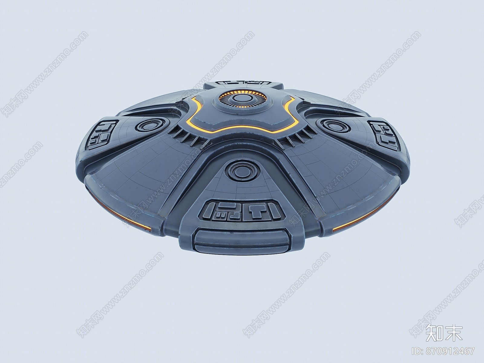 现代UFO3D模型下载【ID:870912467】