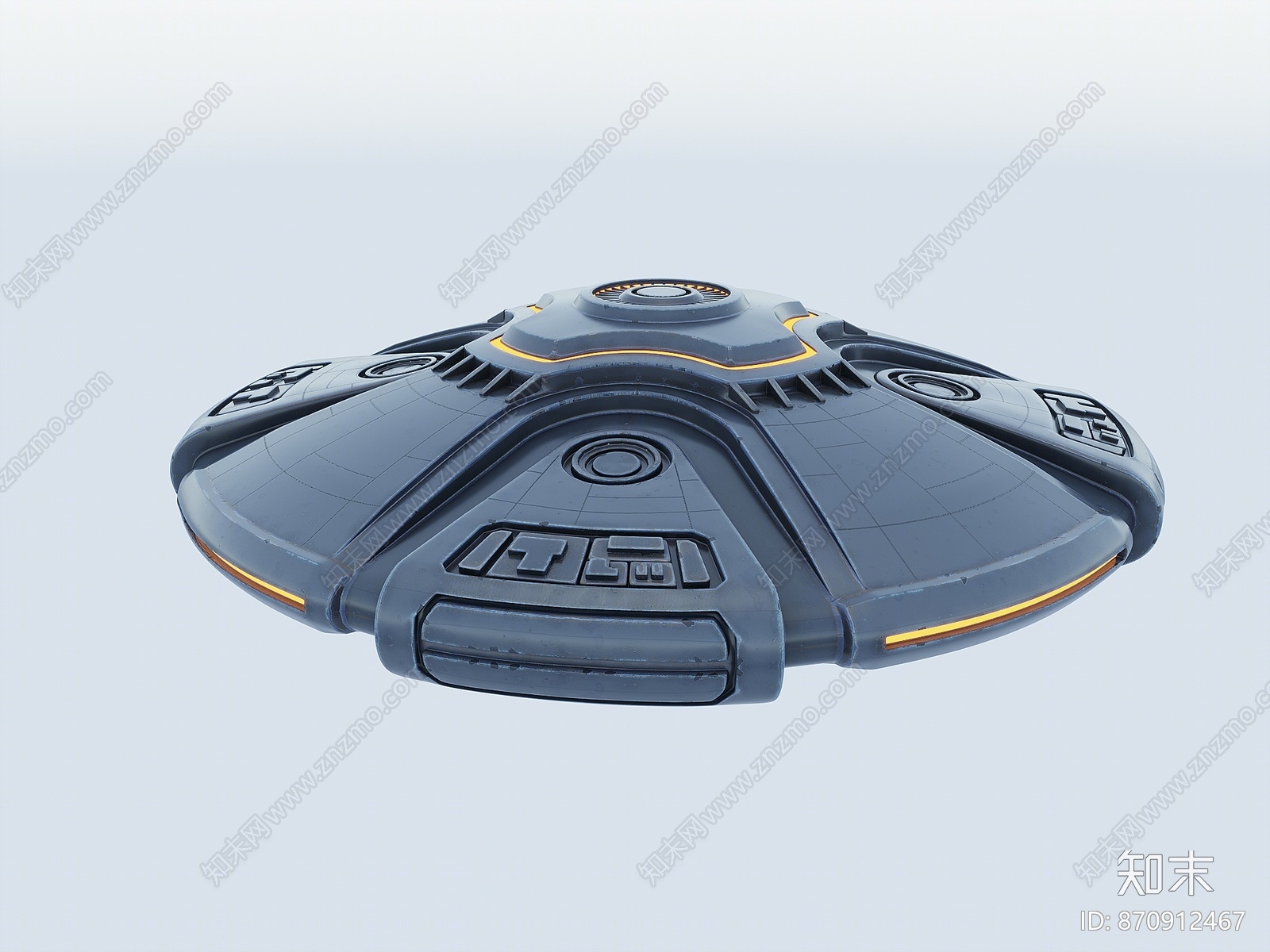 现代UFO3D模型下载【ID:870912467】