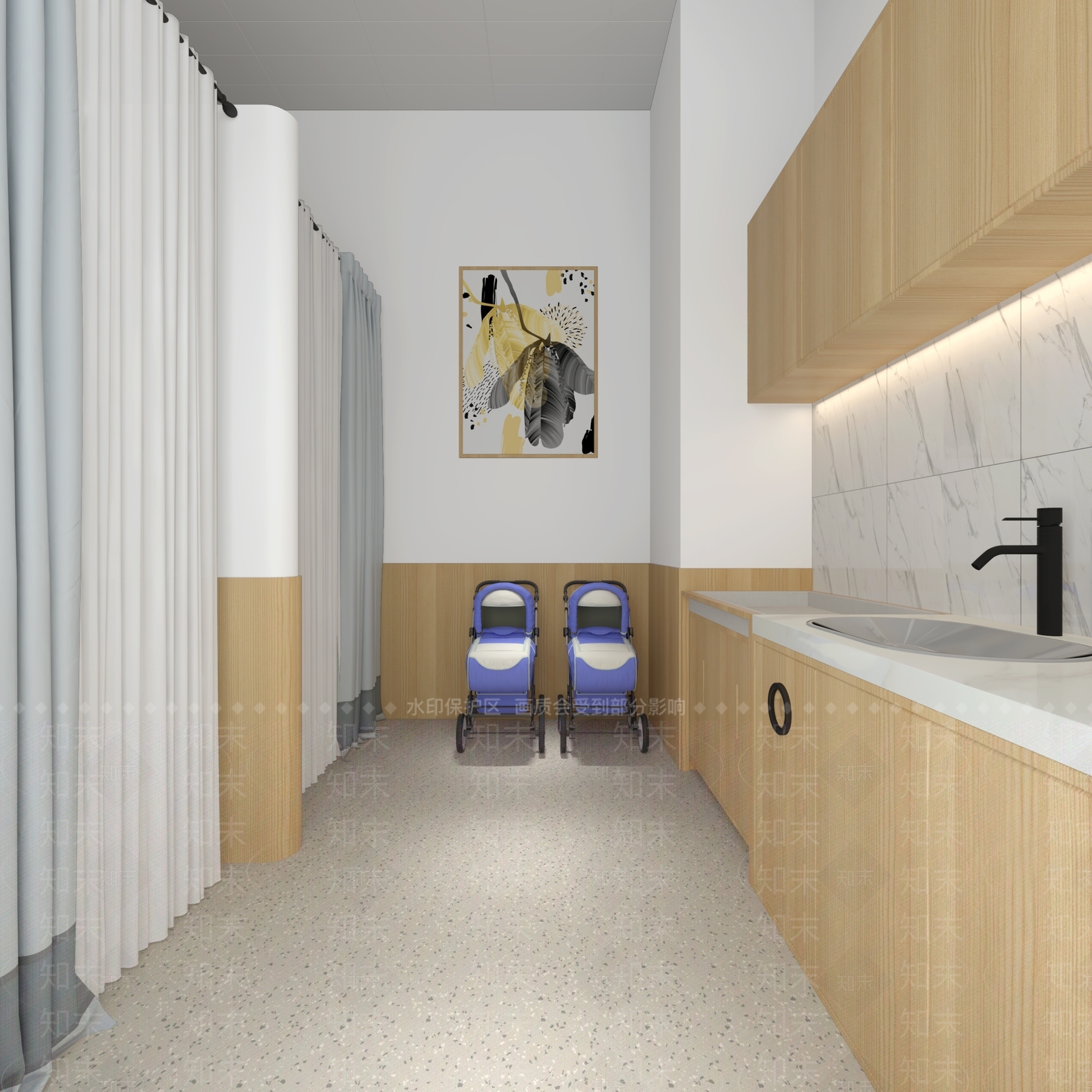 北欧母婴店3D模型下载【ID:370948461】