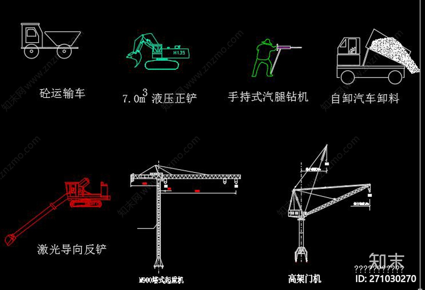 常用施工设备施工图下载【ID:271030270】