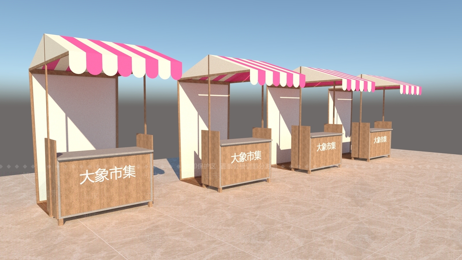 北欧风格商铺SU模型下载【ID:171051005】