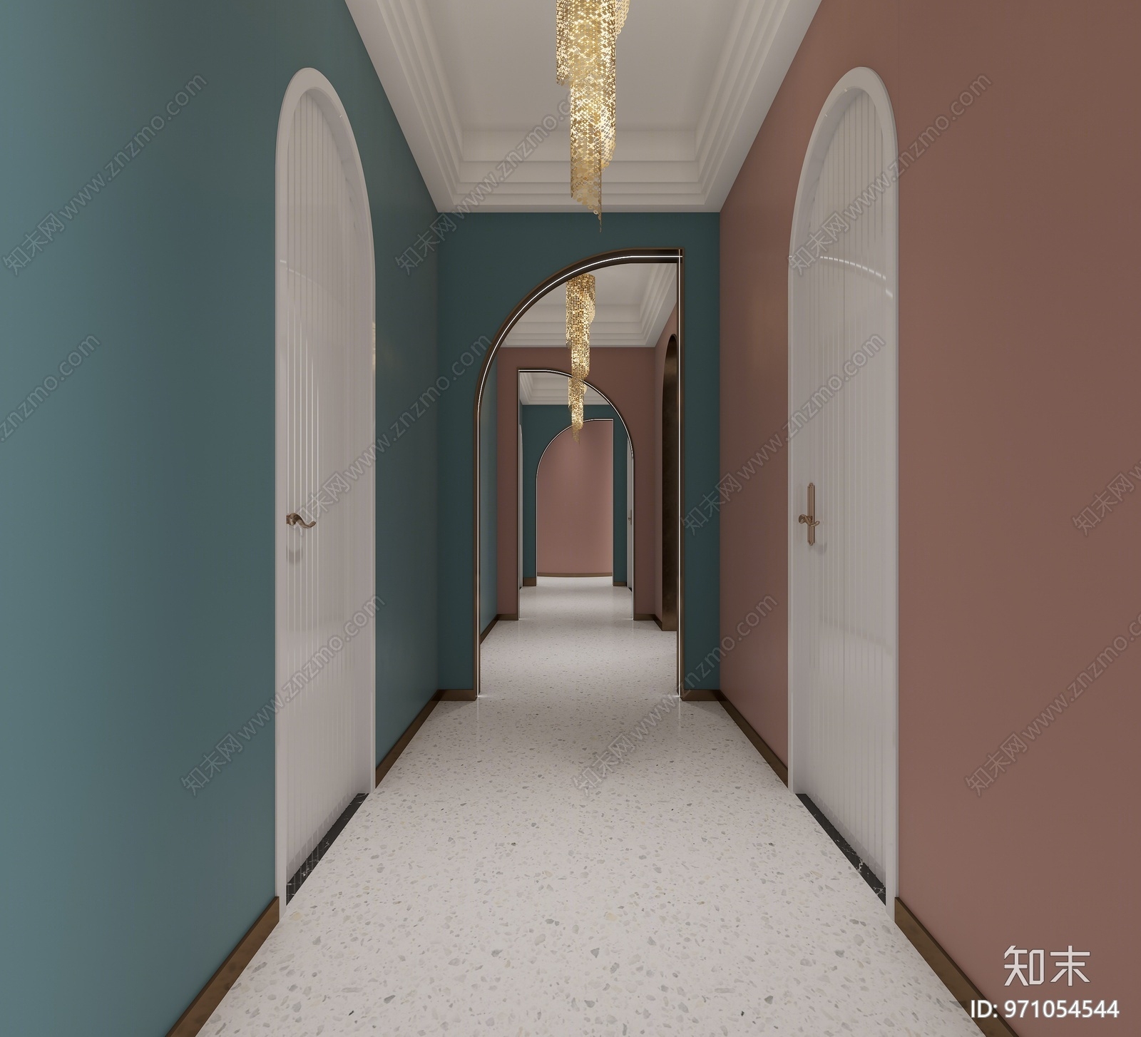 现代美容院3D模型下载【ID:971054544】