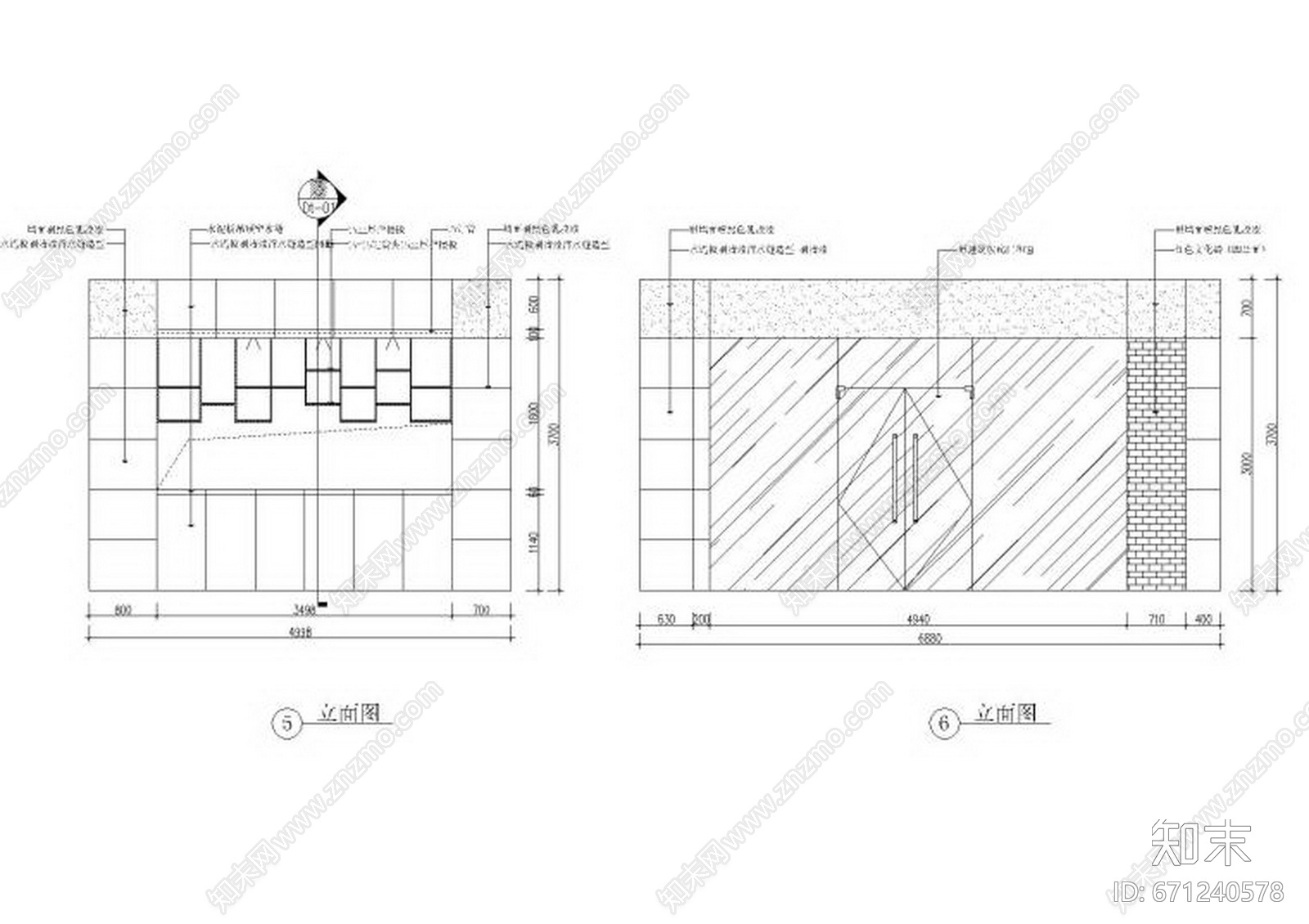 HSD琚宾-工业化LOFT风格网吧网咖cad施工图下载【ID:671240578】